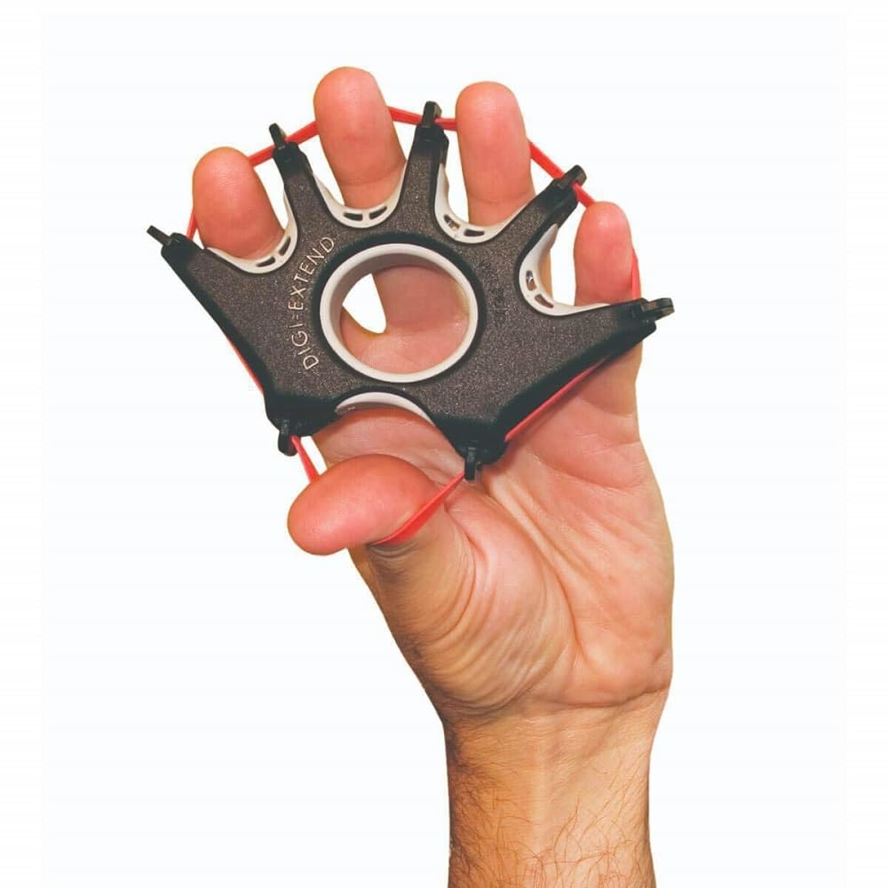 CanDo Handtrainer, Fingertrainer Cando Digi-Extend, 1 Basisgerät, 14 Widerstandsbänder (sehr sehr le