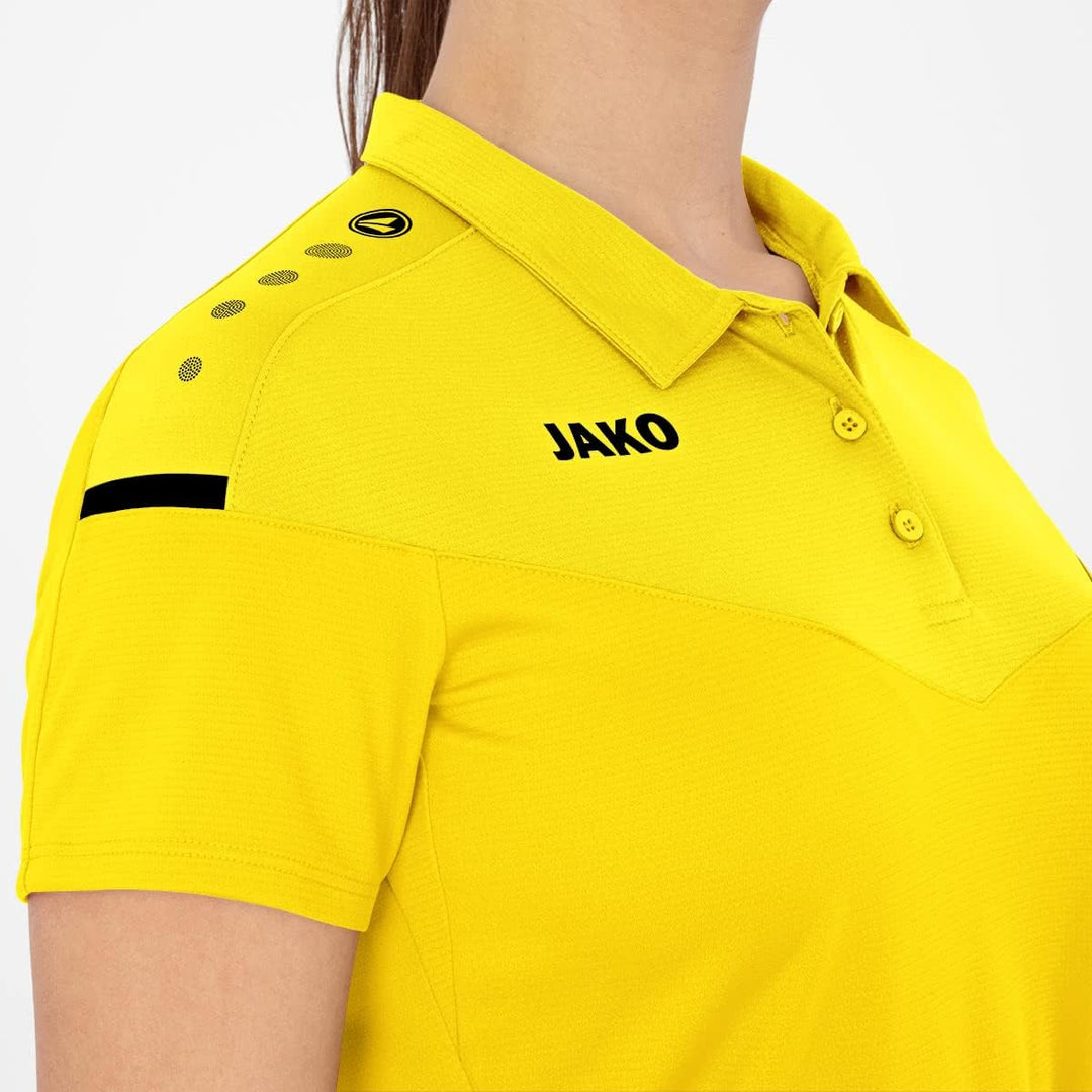 JAKO Champ 2.0 Poloshirt Damen Damen 40 Citro/Citro Light, 40 Citro/Citro Light