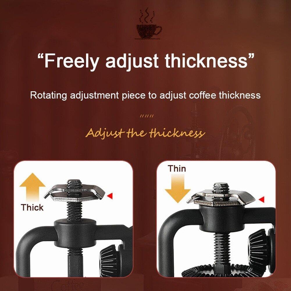Manuelles Kaffeemühle Retro Ferrris Rad Kaffeebohnenschleife Tragbare Kaffeebohnen -handschleifmasch