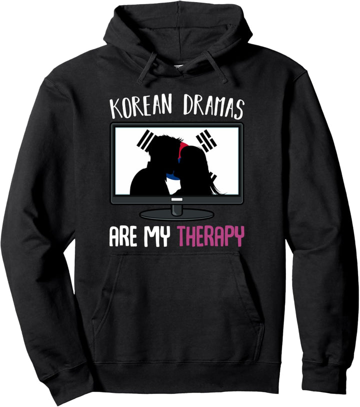 Korean Dramas Are My Therapy Koreanische Serien K-Drama Kpop Pullover Hoodie