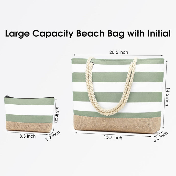 oscaurt Strandtasche Badetasche XXL Shopper Tasche Damen Umhängetasche Wasserdicht Beach Tote Bag mi