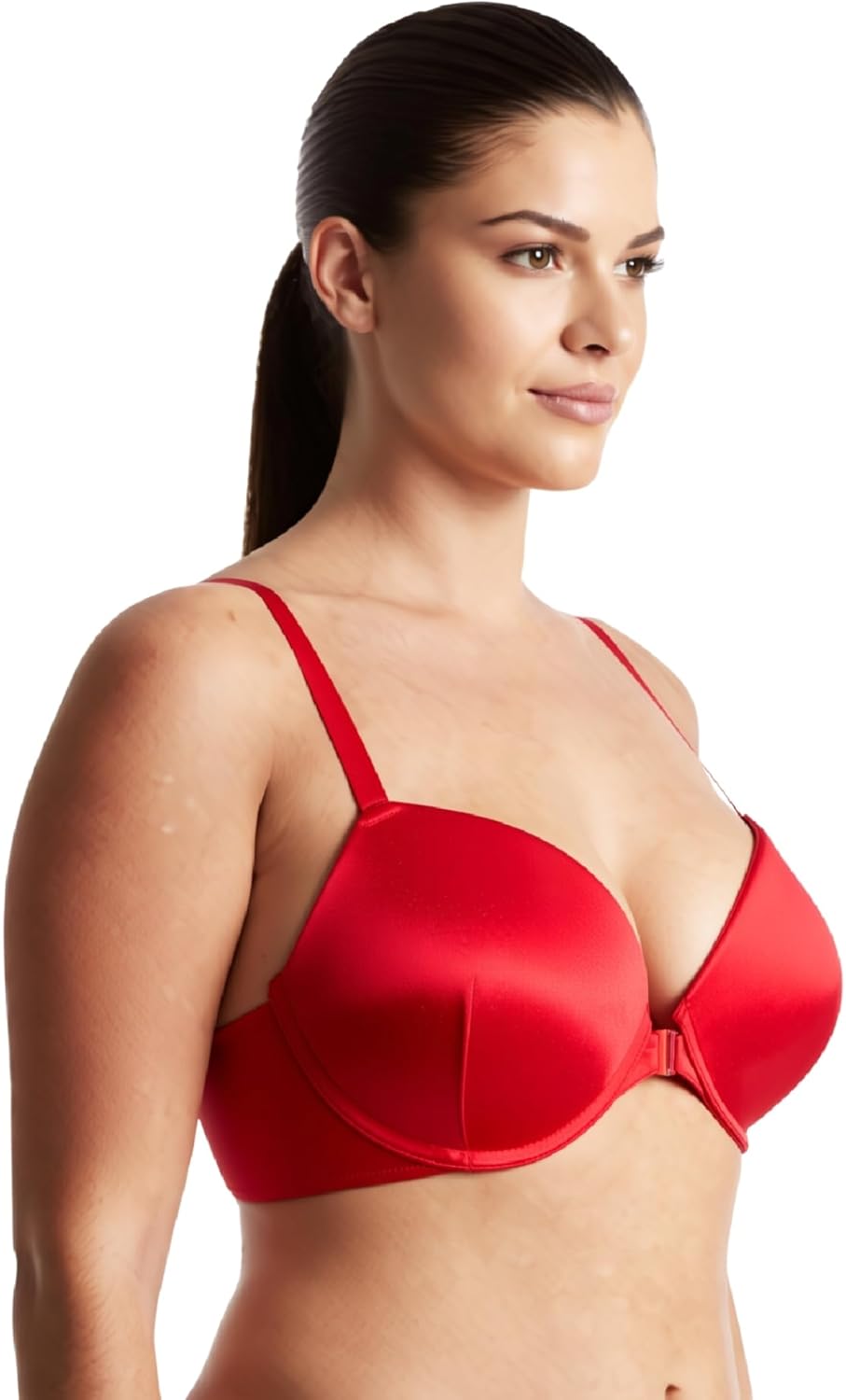 Curve Muse Damen Hochdrücken Fügen Sie 1 und eine halbe Tasse hinzu Bügel Halfter vorne schliessen B