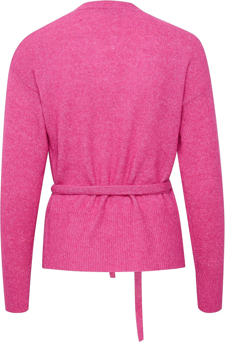 KAFFE Strickjacke KAwendy S Raspberry Rose Melange, S Raspberry Rose Melange