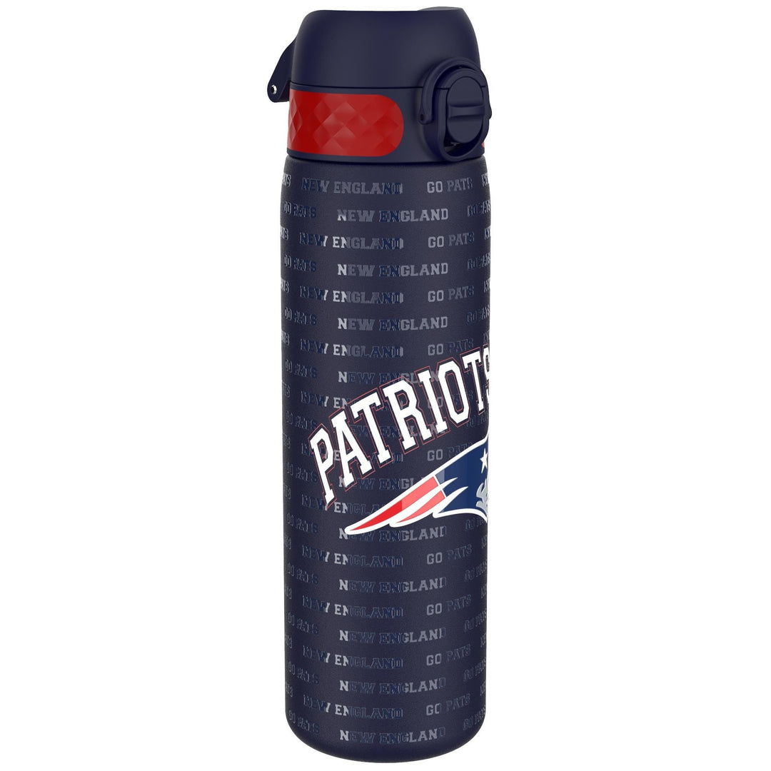 ion8 NFL Edelstahl-Trinkflasche, Auslaufsicher, Einhandöffnung, Sichere Verriegelung, Spülmaschinenf