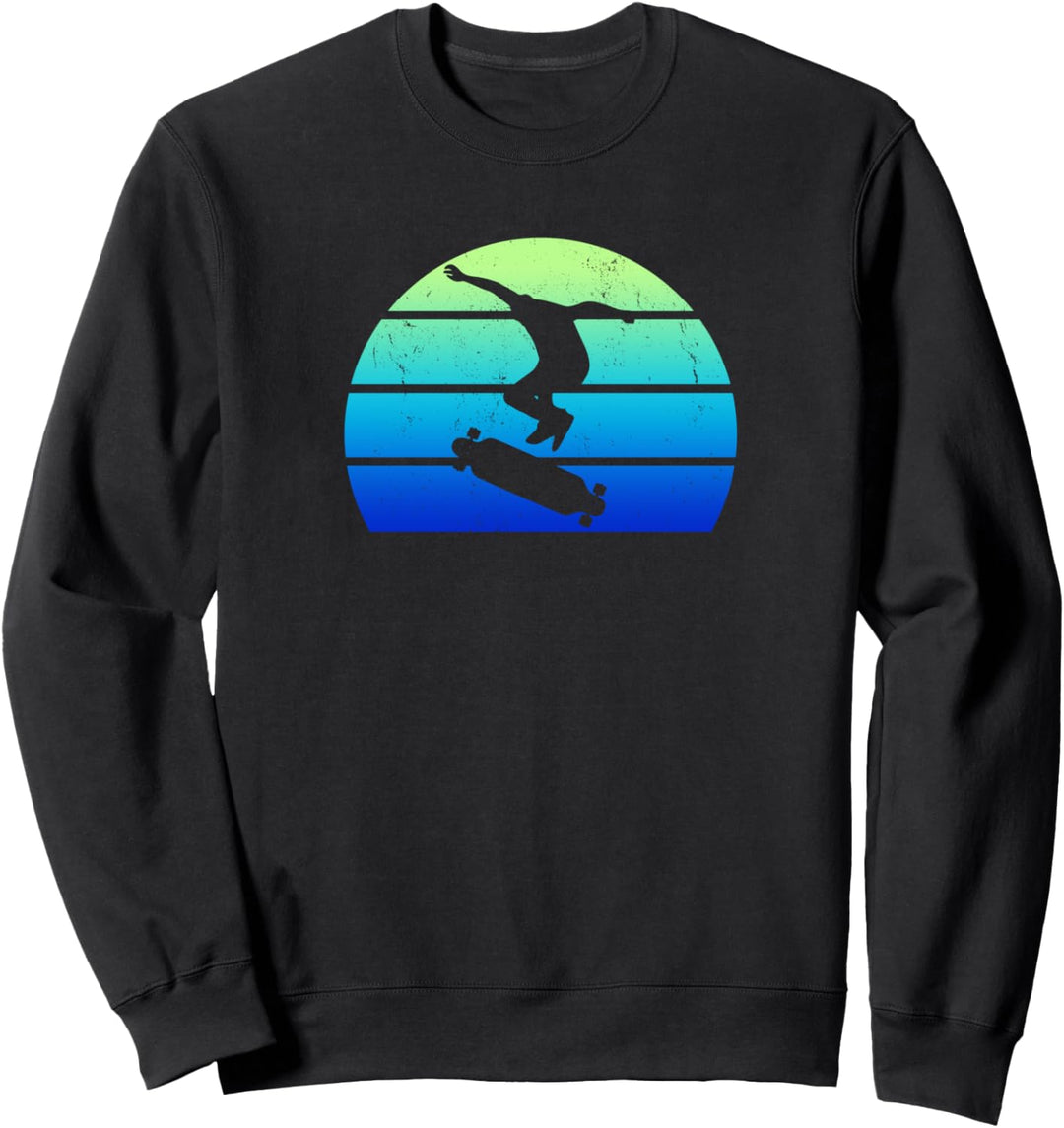 Skater Skateboard Longboard Sweatshirt