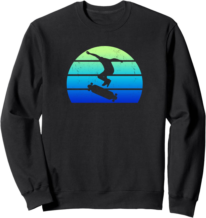 Skater Skateboard Longboard Sweatshirt