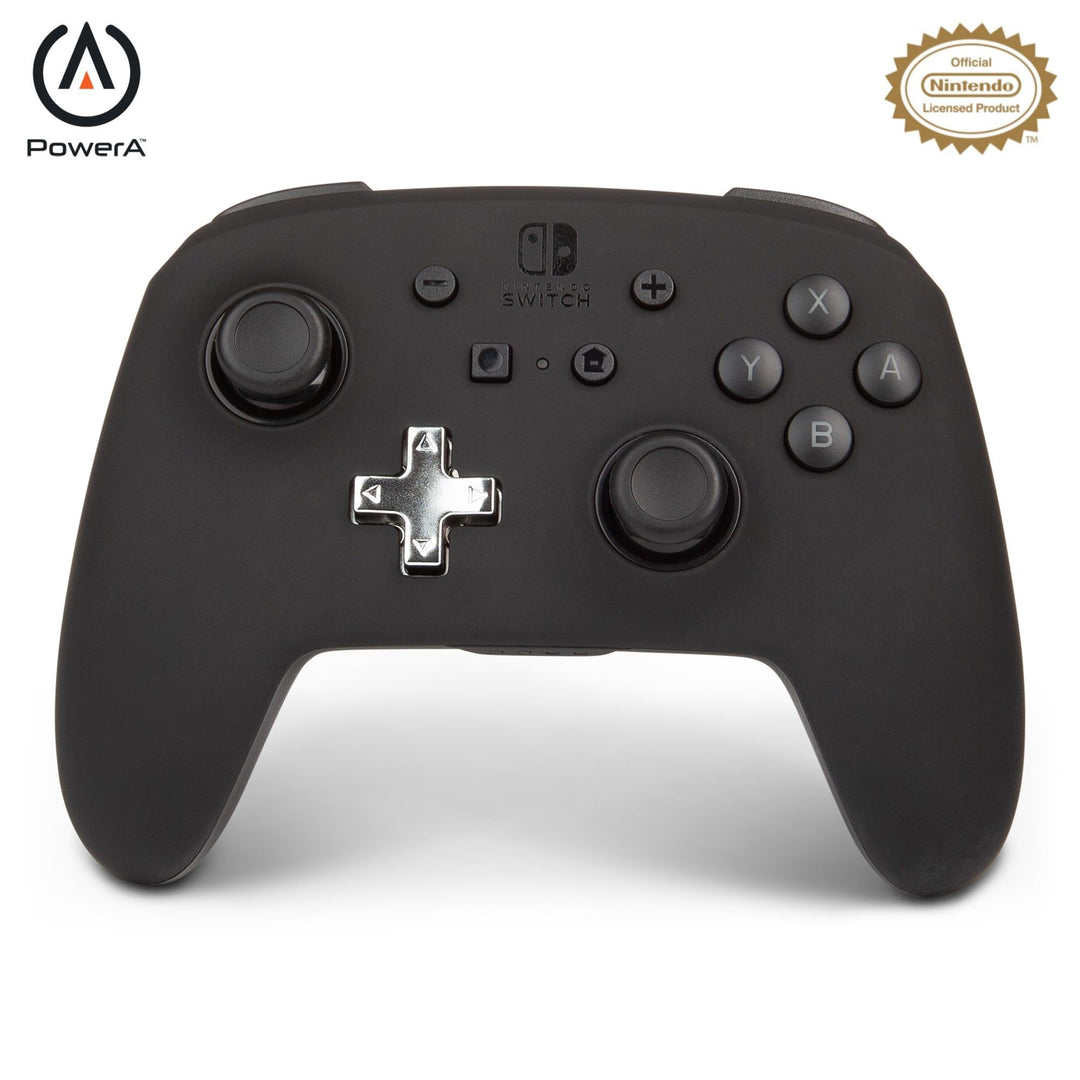 Verbesserter kabelloser Controller für Nintendo Switch – Schwarz, Schwarz