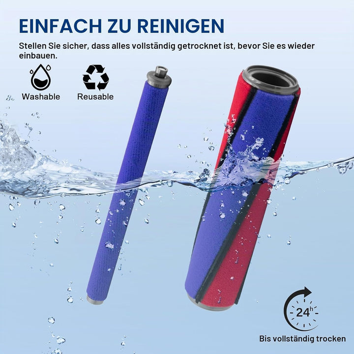 Softwalze Bodendüse für Dyson V7 V8 V10 V11 V15 SV10 SV11 SV12 SV14 SV15 SV22 SV25 SV27 SV28 SV37 St