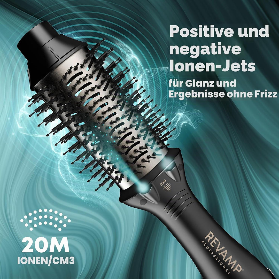 REVAMP Progloss Pro Define Perfect Blow Dry - Volumen Air Styler, Multifunktionale professionelle Wa