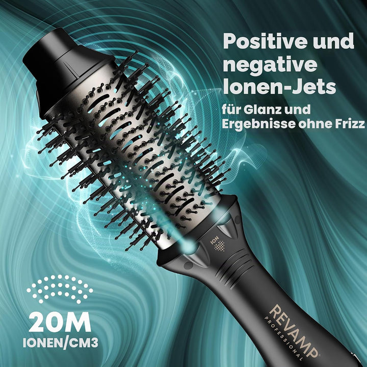 REVAMP Progloss Pro Define Perfect Blow Dry - Volumen Air Styler, Multifunktionale professionelle Wa