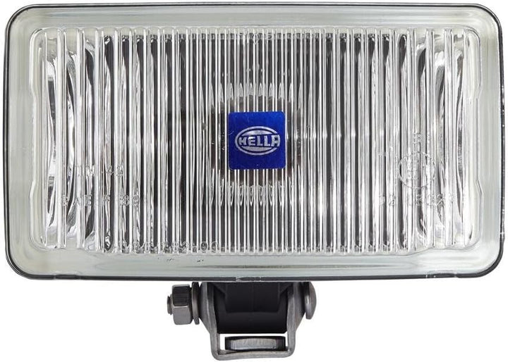 HELLA - Halogen-Nebelscheinwerfer - Comet 450 - 12V - rechteckig - Anbau - glasklare Streuscheibe -
