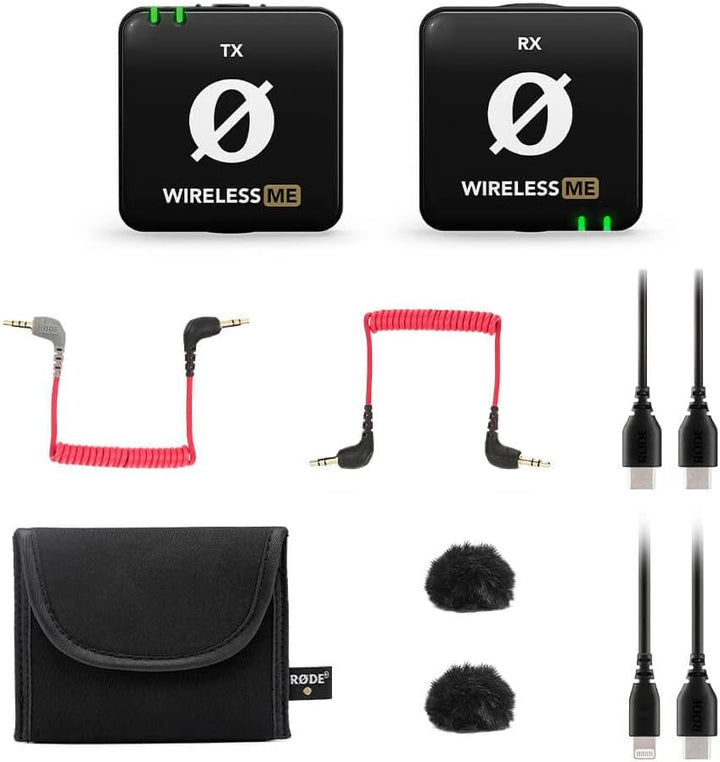 Rode Wireless ME Drahtlos-Mikrofon System + ME TX zusätzliches Mikrofon-Sendemodul + keepdrum Mikrof