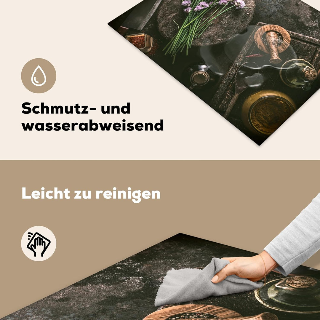 Herdabdeckplatte Einteilig Ceranfeld Abdeckplatte Küche Deko Ceranfeldabdeckung Herdabdeckung Indukt