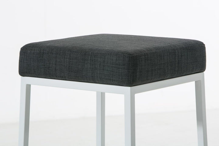 CLP Barhocker MONTREAL mit Stoffbezug I Tresenhocker mit einer Sitzhöhe von 85 cm I In verschiedenen