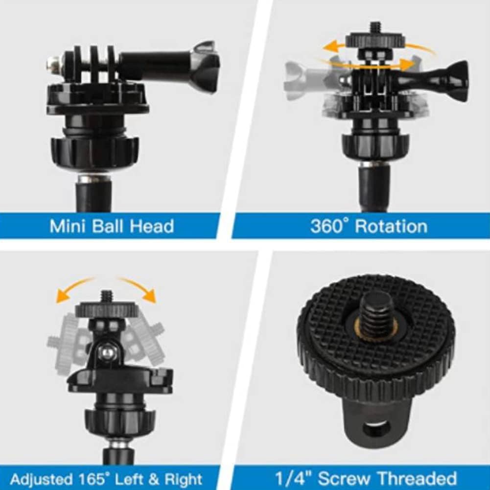 Faderr Webcam-Ständer, verbesserter flexibler Schwanenhals-Webcam-Arm, Kameraklemme Schwanenhals-Stä