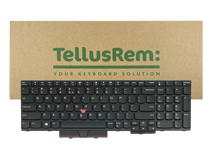 TellusRem ersatztastatur US Nicht Hintergrundbeleuchtung für Lenovo Thinkpad T570 T580 P51s P52s Non