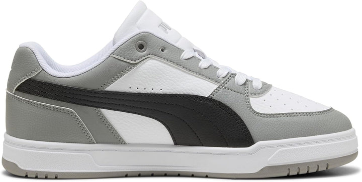 Puma Unisex Puma Caven 2.0Sneaker 38 EU Puma White Puma Black Gray Echo, 38 EU Puma White Puma Black