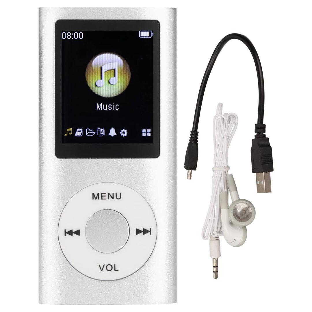 MP3-Player, Musik-Player mit 1,8-Zoll-LCD-Bildschirm, USB-Anschluss, Schlanker, Klassischer Digitale