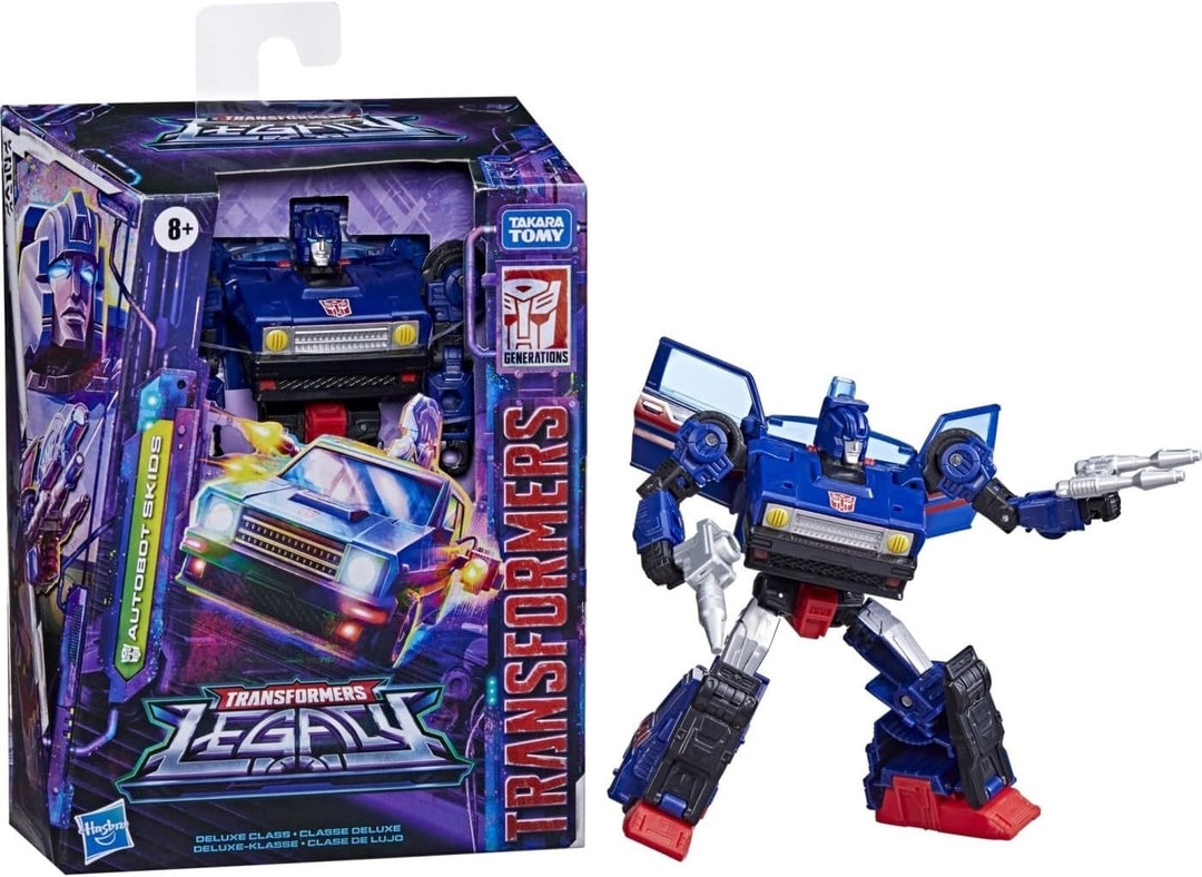 Transformers Spielzeug Generations Legacy 14 cm grosse Deluxe Autobot Skids Action-Figur, für Kinder