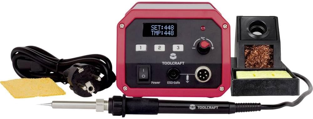 TOOLCRAFT ST-50D Lötstation digital 50 W 150-450 °C inkl. Lötspitze