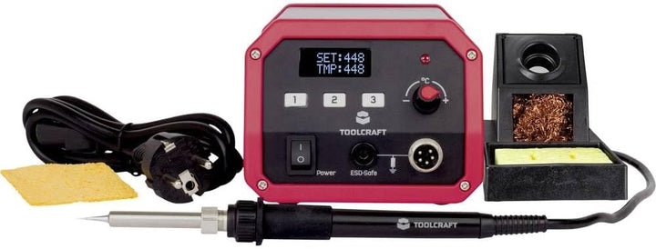 TOOLCRAFT ST-50D Lötstation digital 50 W 150-450 °C inkl. Lötspitze