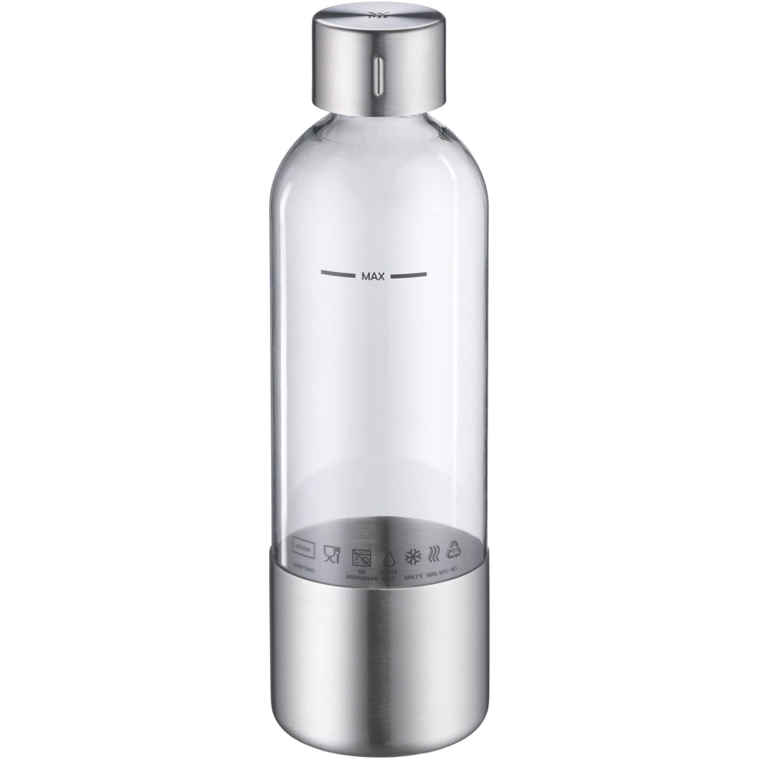 WMF Element One Sprudelwasserflasche – Original Sprudel-Ersatzflasche aus High-Quality PET, kompatib