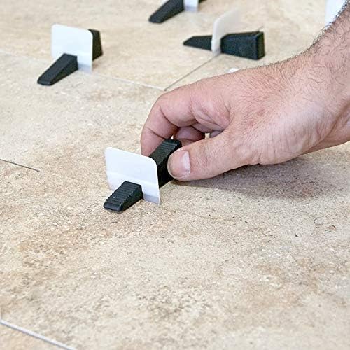 Peygran® Nivelliersystem 1mm 100 Laschen 100 Keile + Metallzange