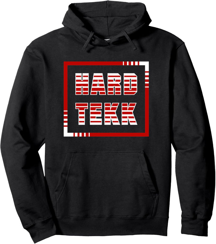 Hardtekk Merch Rave Techno Festival Geschenk Tekk Pullover Hoodie