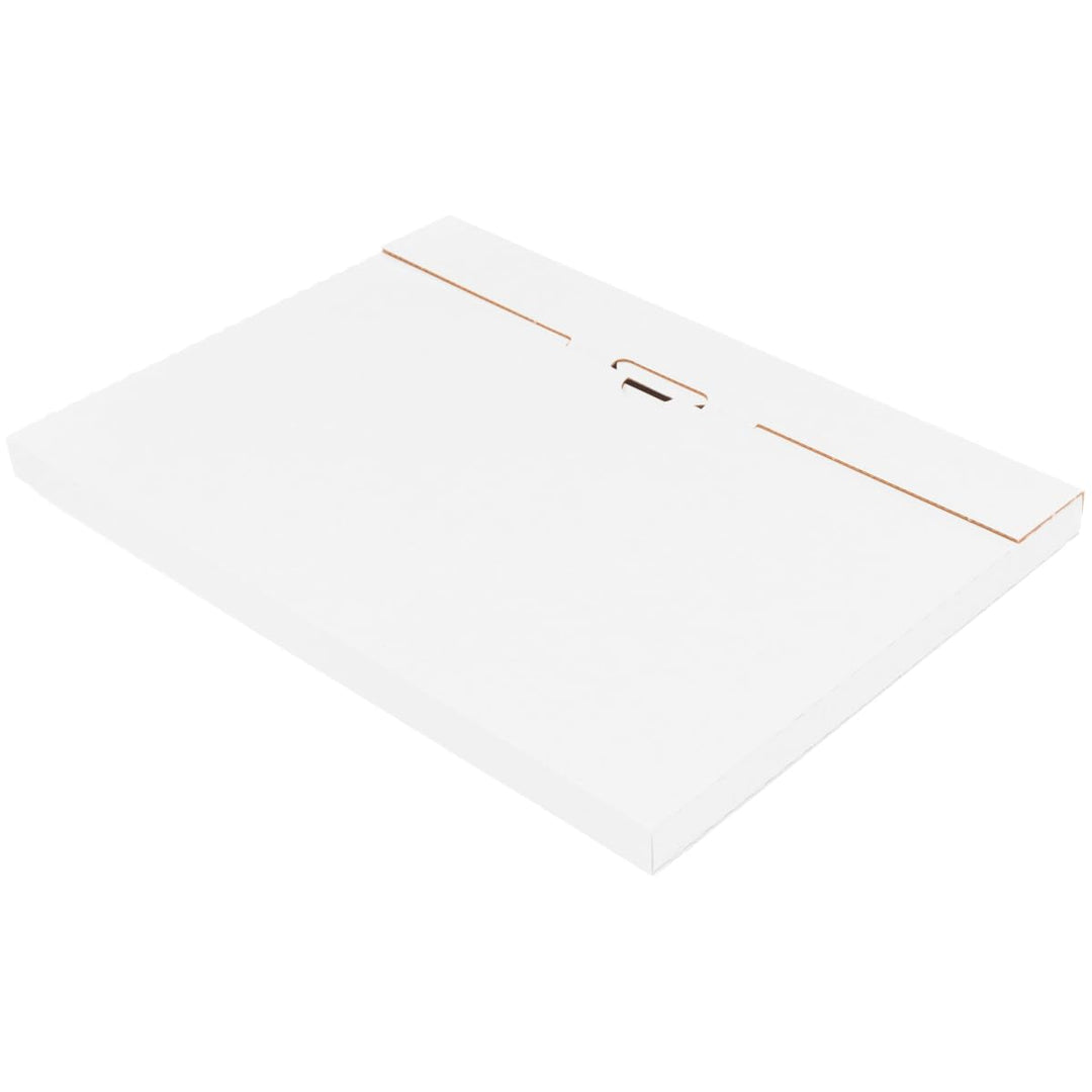 verpacking Kalenderverpackung 350 x 250 x 20 mm Weiss [Grösse und Stückzahl wählbar] simple Faltart
