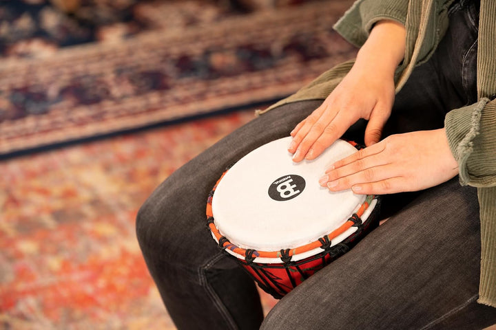 Meinl Percussion 18cm Jr. Djembe Trommel - Klein - Musikinstrument für Kinder und Erwachsene - Einfa