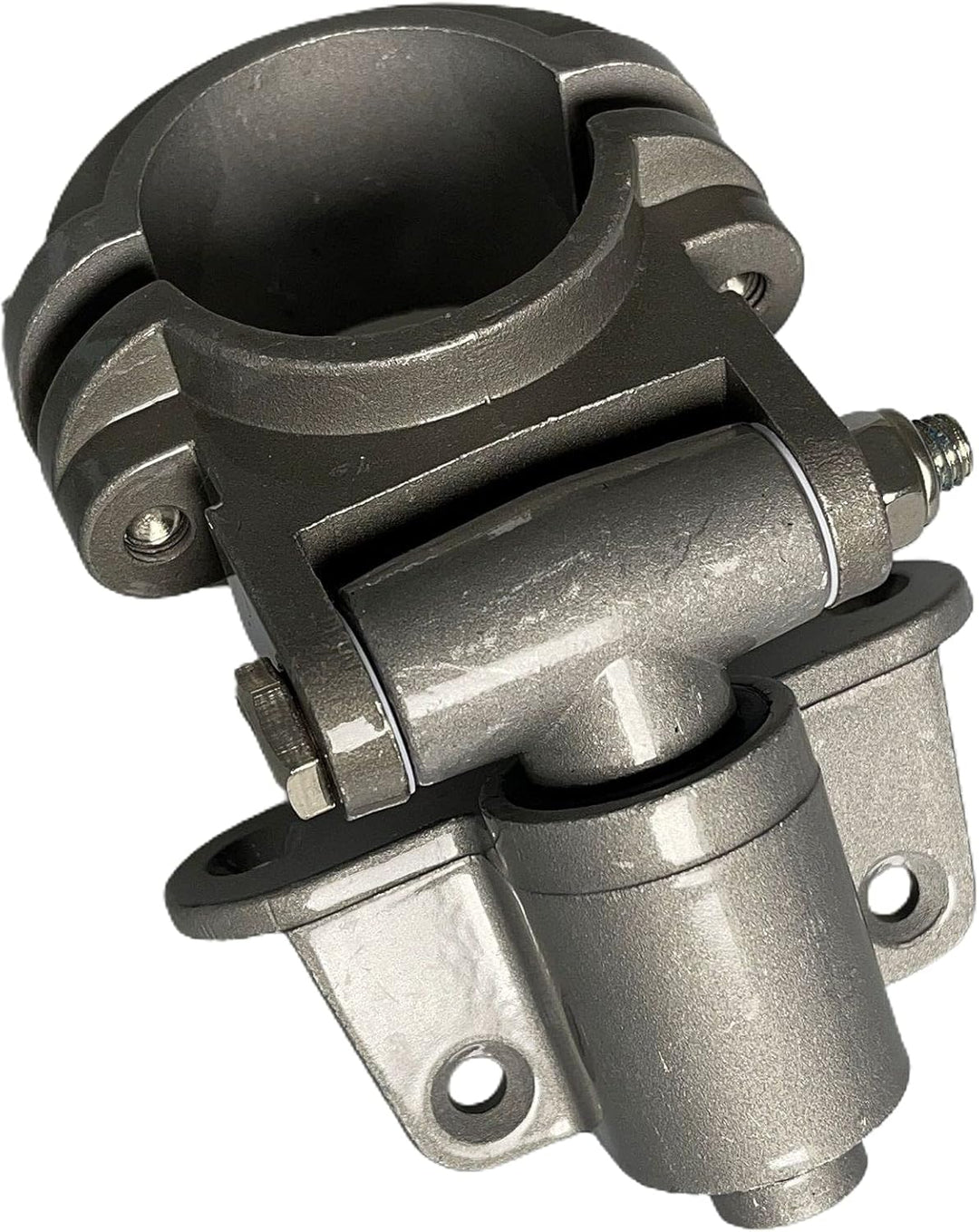 MOTIVEX Set Rudergabel aus Alu Feinguss mit Gelenk Einzelne Dolle mit seitlichem Halter