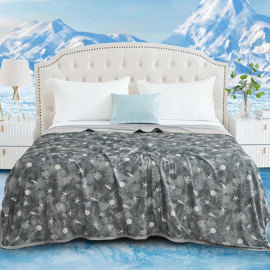 WONGS BEDDING Kühldecke Sommerdecke mit Japanische Arc-Chill Q-Max 0,43 Kühlfasern, Kühlende Decke f