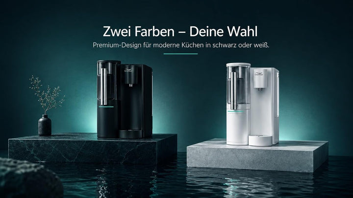 Osmoseanlage Auftisch AquaLiva elan | Umkehrosmoseanlage Trinkwasser | Ohne Installation | Wasserfil