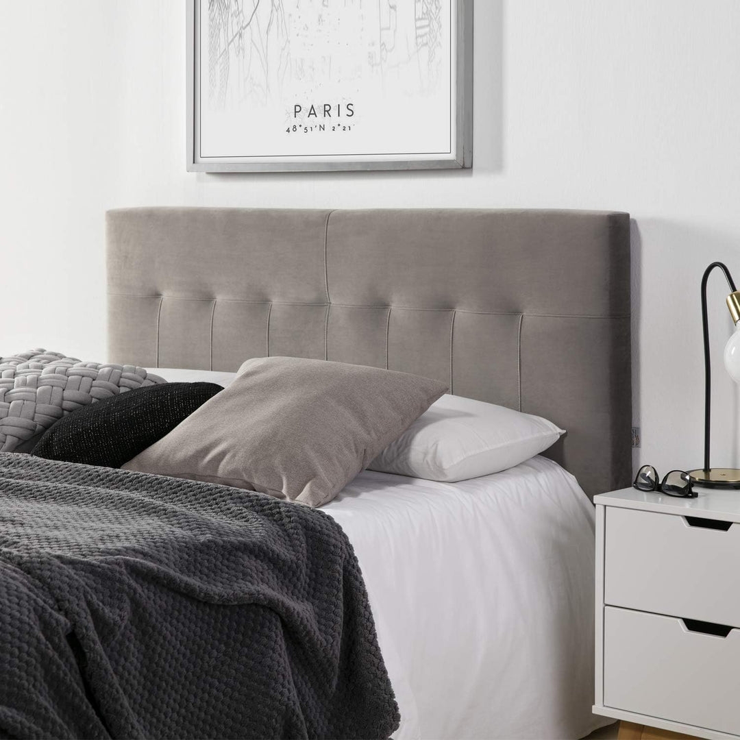 Marckonfort - Napoles Kopfteil für Bett, 140 X 60 X 8 cm Rohgewebe, Rohgewebe