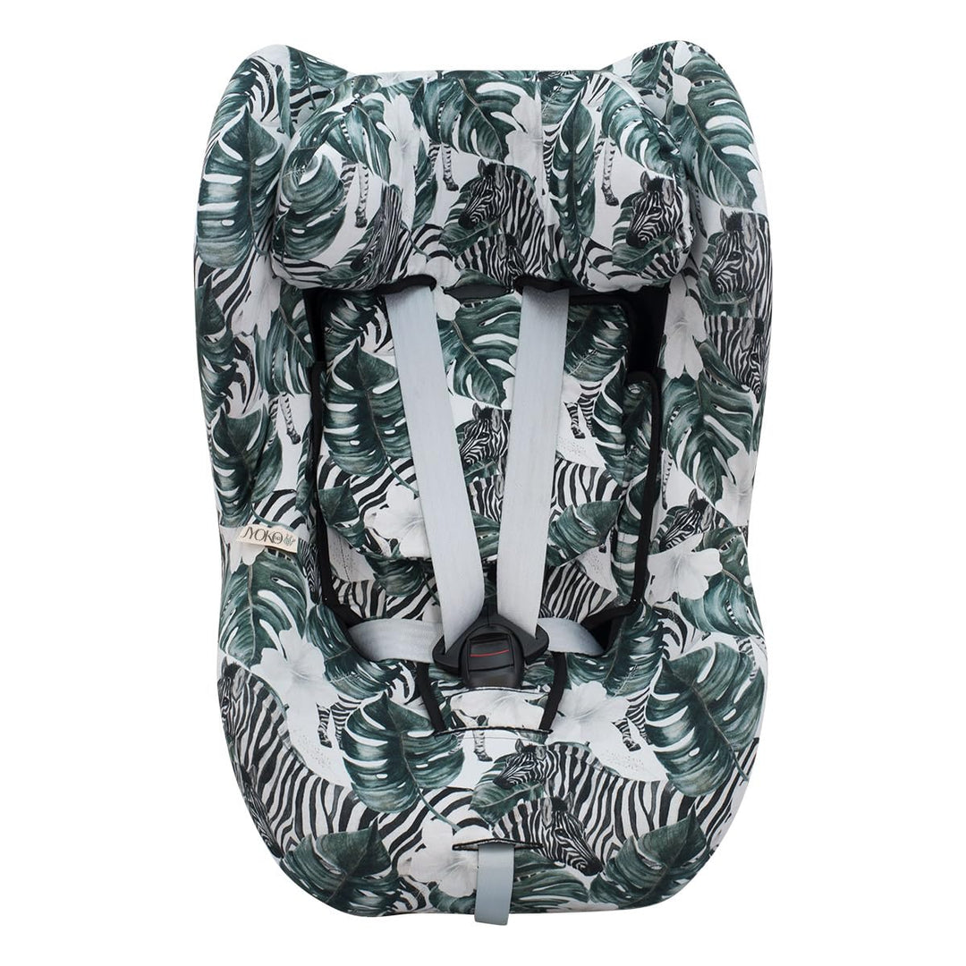 JYOKO KIDS Bezug kompatibel mit Cybex Gold Sirona - M2 I-Size, GB Vaya I-Size (ZEBRA, M2 iSize), ZEB