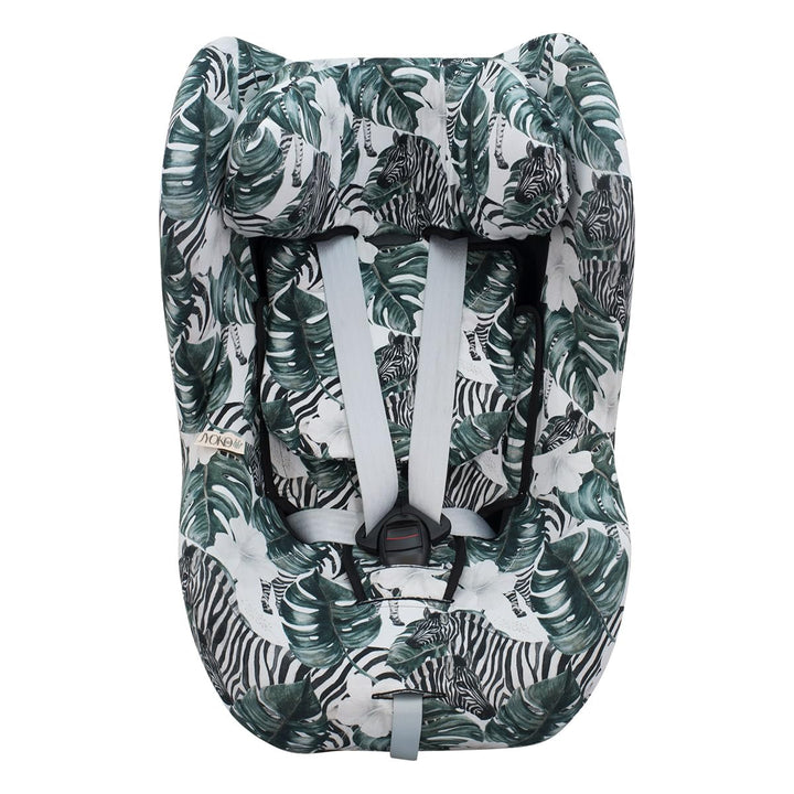 JYOKO KIDS Bezug kompatibel mit Cybex Gold Sirona - M2 I-Size, GB Vaya I-Size (ZEBRA, M2 iSize), ZEB