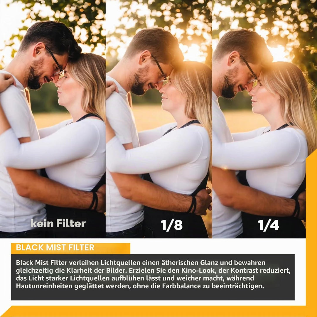 NiSi 82mm Magnetischer Black Mist 1/4 Filter Magnetische Promist Filter für JetMag Pro 82MAG System