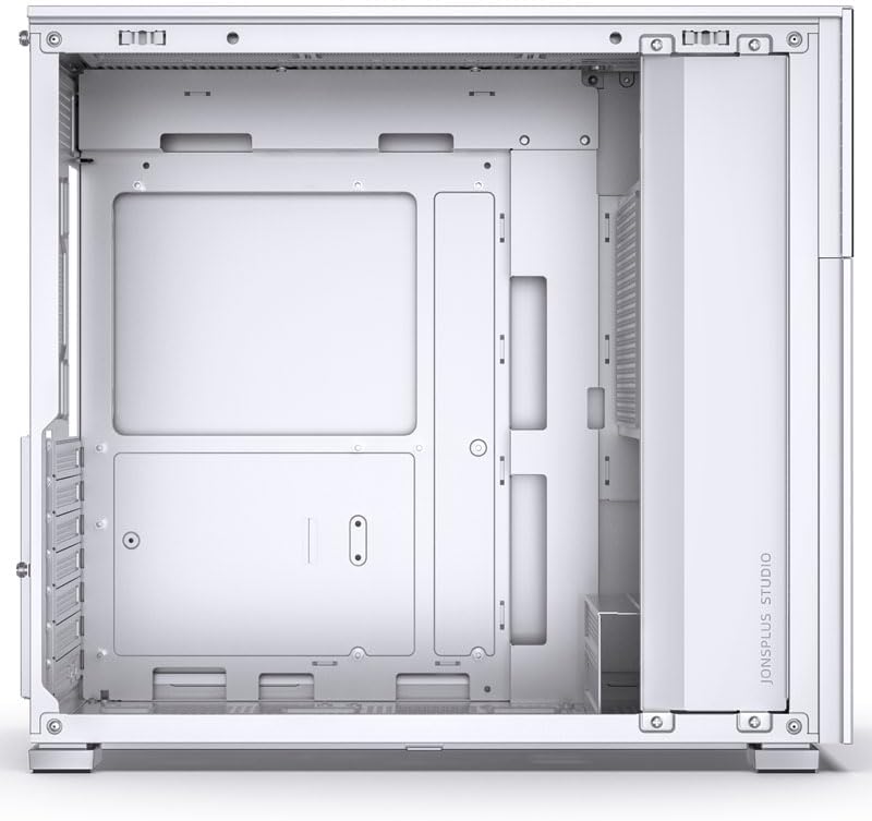 JONSBO D41 MESH Screen ATX Gehäuse, gehärtetes Glas, weiss