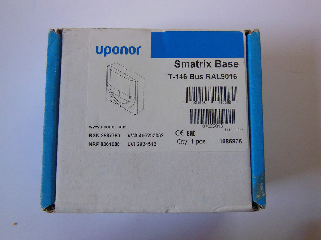 uponor smatrix Base T 146 Thermostat Digital Thermostat 1086976