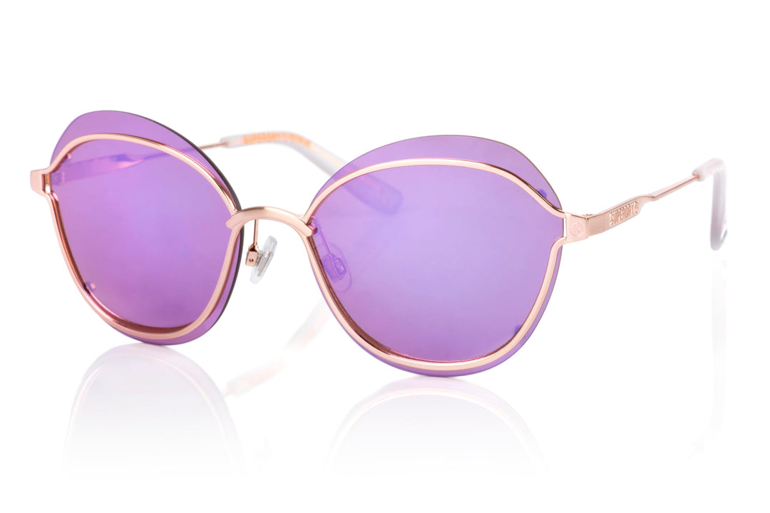 Superdry Studio Sadie Sunglasses - Rose Gold