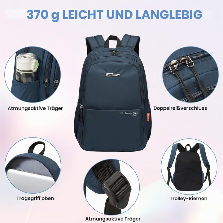 palamea Handgepäck Rucksack 40x20x30 für Wizzair Klein Reiserucksack für Flugzeug Unter Sitzplatz Ta