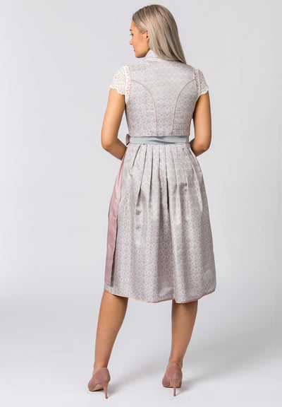 Stockerpoint Damen Dirndl Monroe Kleid für besondere Anlässe 42 Altrosa, 42 Altrosa