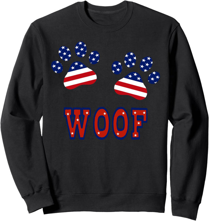 Dog Shirt Patriotic Shirt USA Flag Patriotic Shirt Dog Lover Sweatshirt