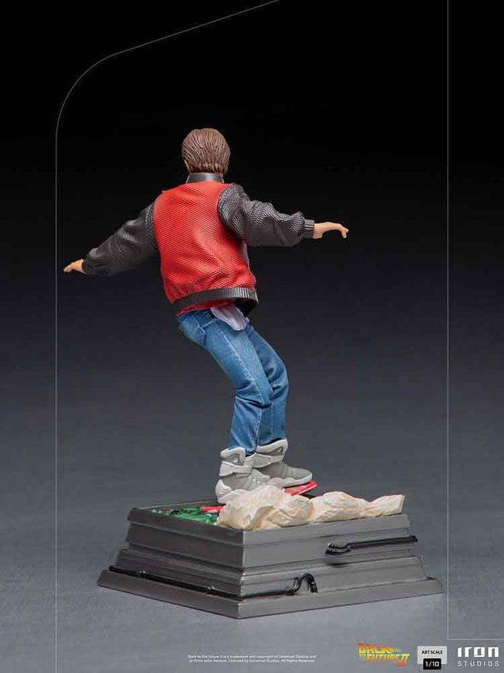 Iron Studios Back to The Future Marty McFly Hoverboard 1/10 Scale Statue Standard 1:10, 1:10