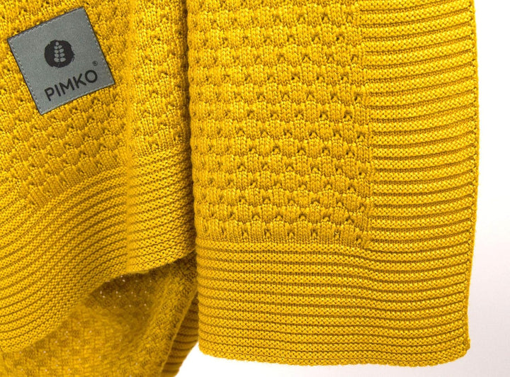 PIMKO 100% Bambusdecke Babydecke Strickdecke Kuscheldecke für Jungen und Mädchen Schmusedecke 80 x 1