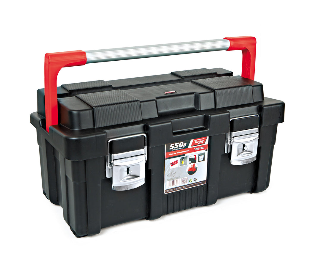 Tayg 170003 Nr.500-B Werkzeugkasten aus Kunststoff-Aluminium Nr.550-B Werkzeugkasten 550-B, Werkzeug