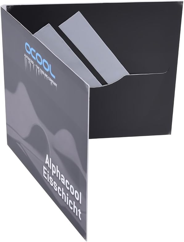 Alphacool 12463 Eisschicht Wärmeleitpad - 14W/mK 120x20x1,5mm - 2 Stück Wärmeleitmittel Wärmeleitpad