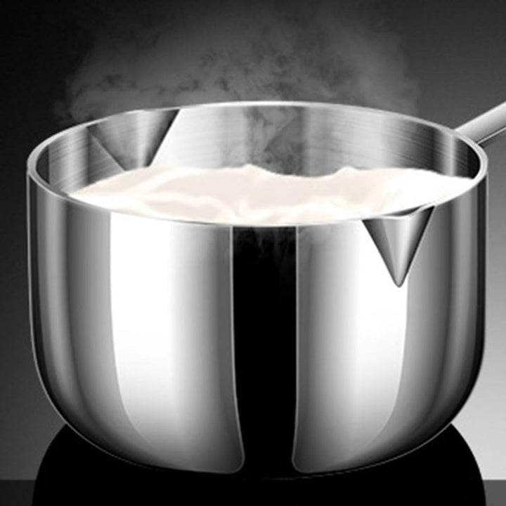 Edelstahl-Milchtopf, Topf, Sosse, kleine Saucenpfanne, antihaftbeschichtet, 260 ml, 260 Ml