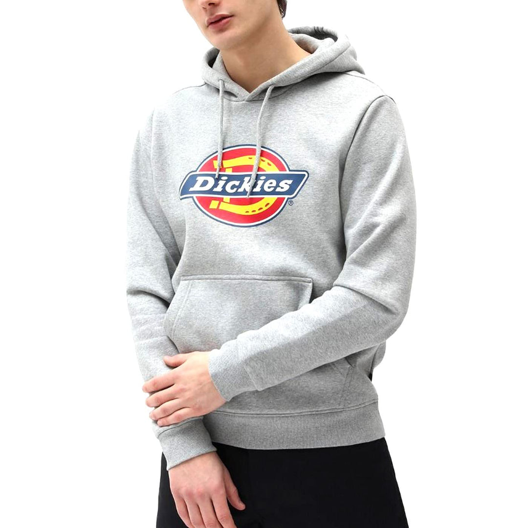 Dickies Icon Logo Hoodie Männer Kapuzenpullover grau meliert L