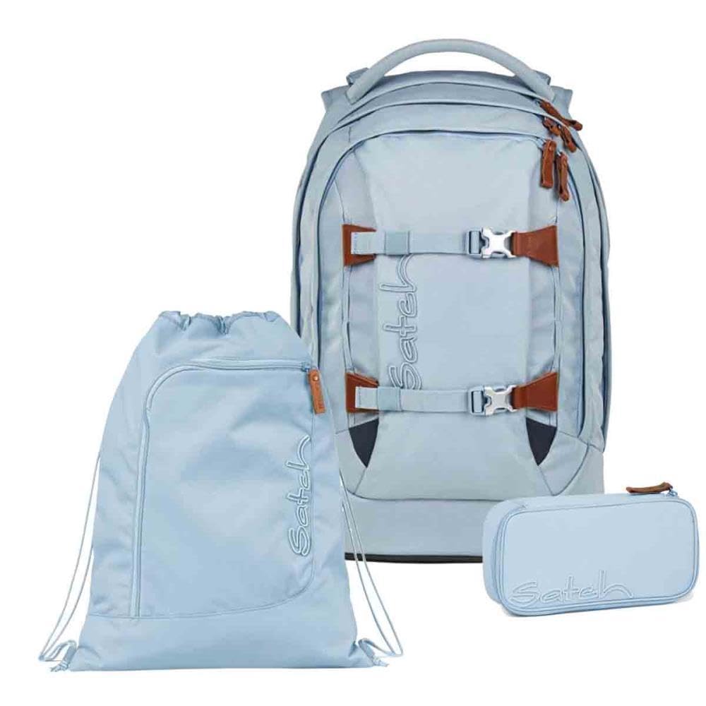 Satch Pack Nordic Skandi Edition Schulrucksack Set 3tlg. inkl. Schlamperbox und Sportbeutel (Nordic